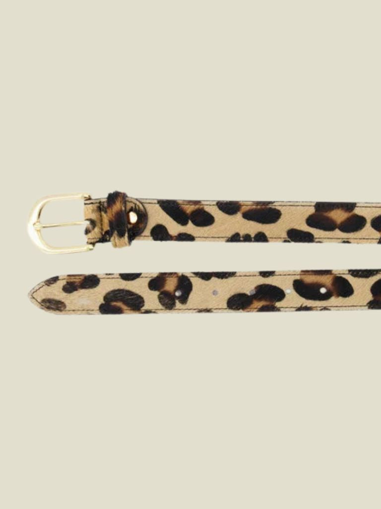 Belt Leopard Gold