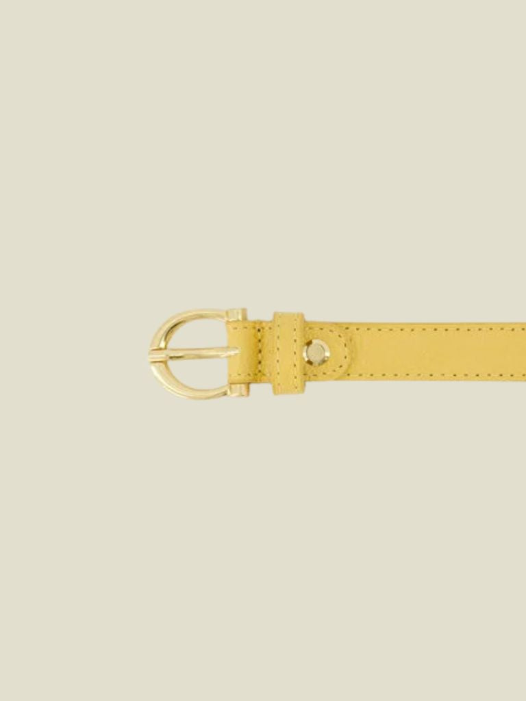 Belt Madelief Dark Butter