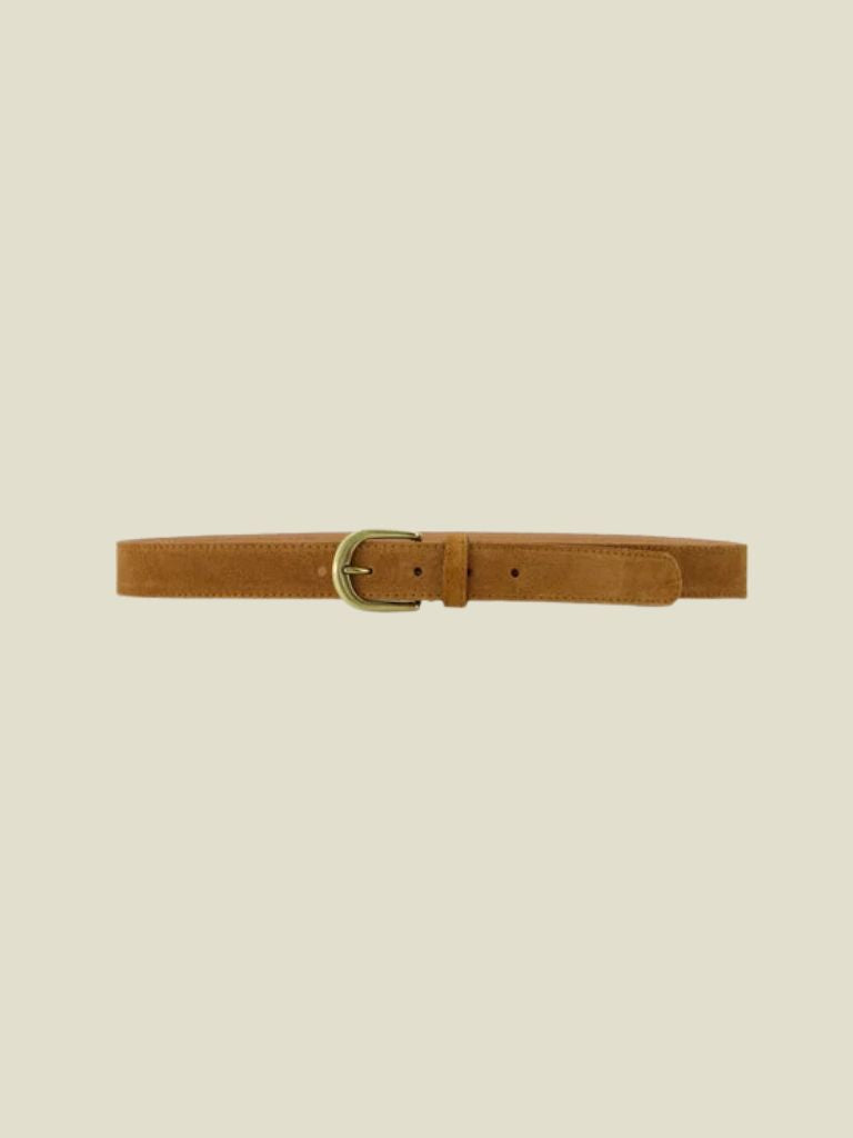 Belt Suus Suede Cognac