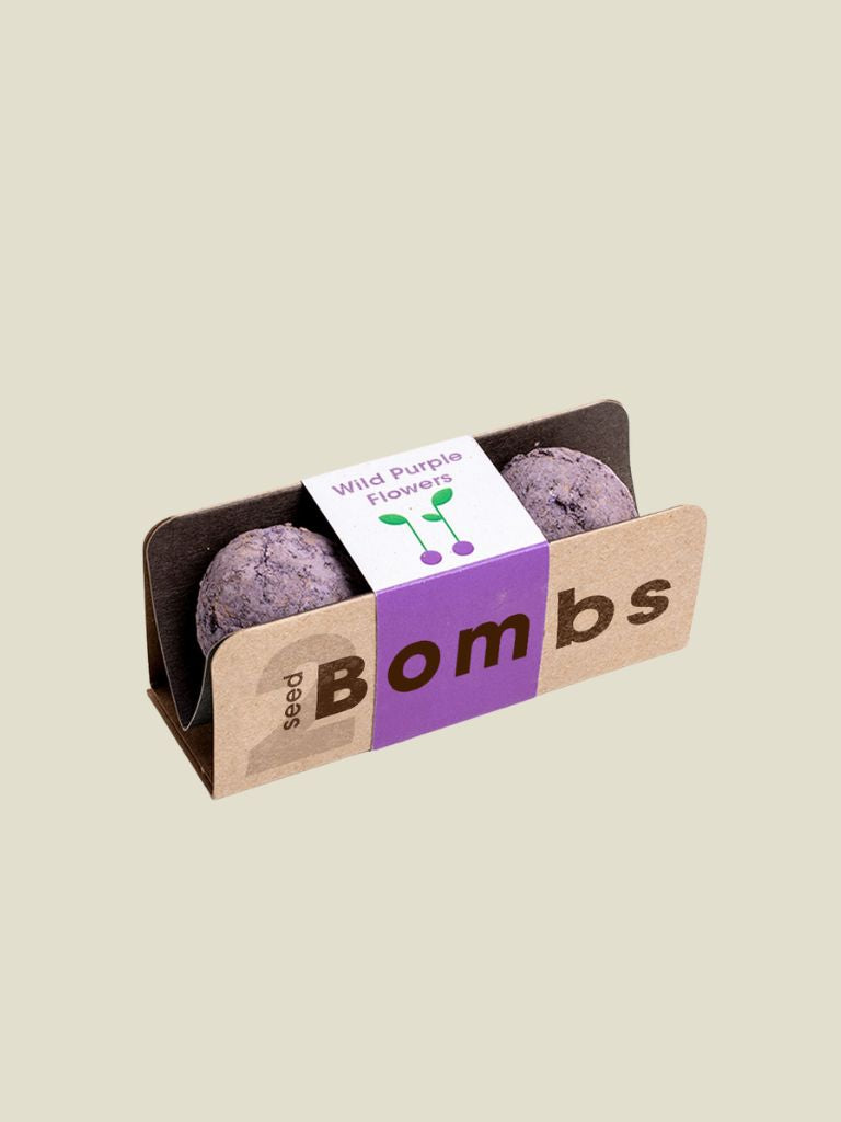 Biodiversity Bombs Wild Purple Flowers