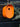 Birdhouse Oval Bamboo Orange