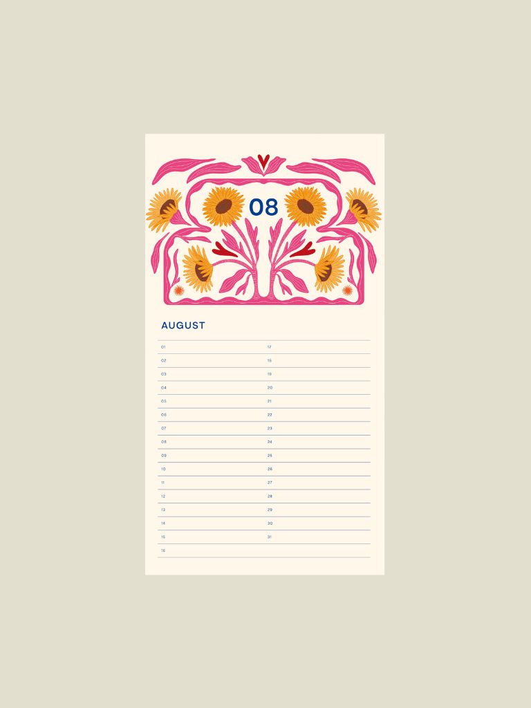 Birthday Calendar Fabrique Cake