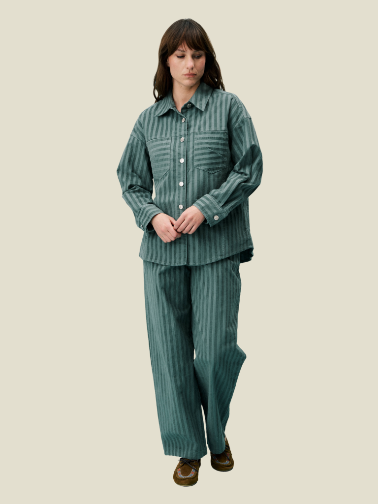 Blouse Limentis Vert Eau