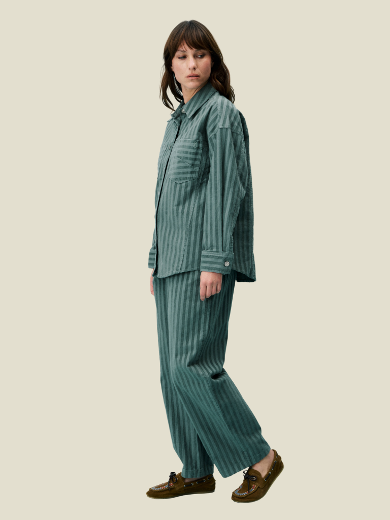 Blouse Limentis Vert Eau