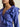 Blouse Loana Wrap Blue