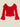 PRE-ORDER | Blouse Sadie Linen Ruched Red