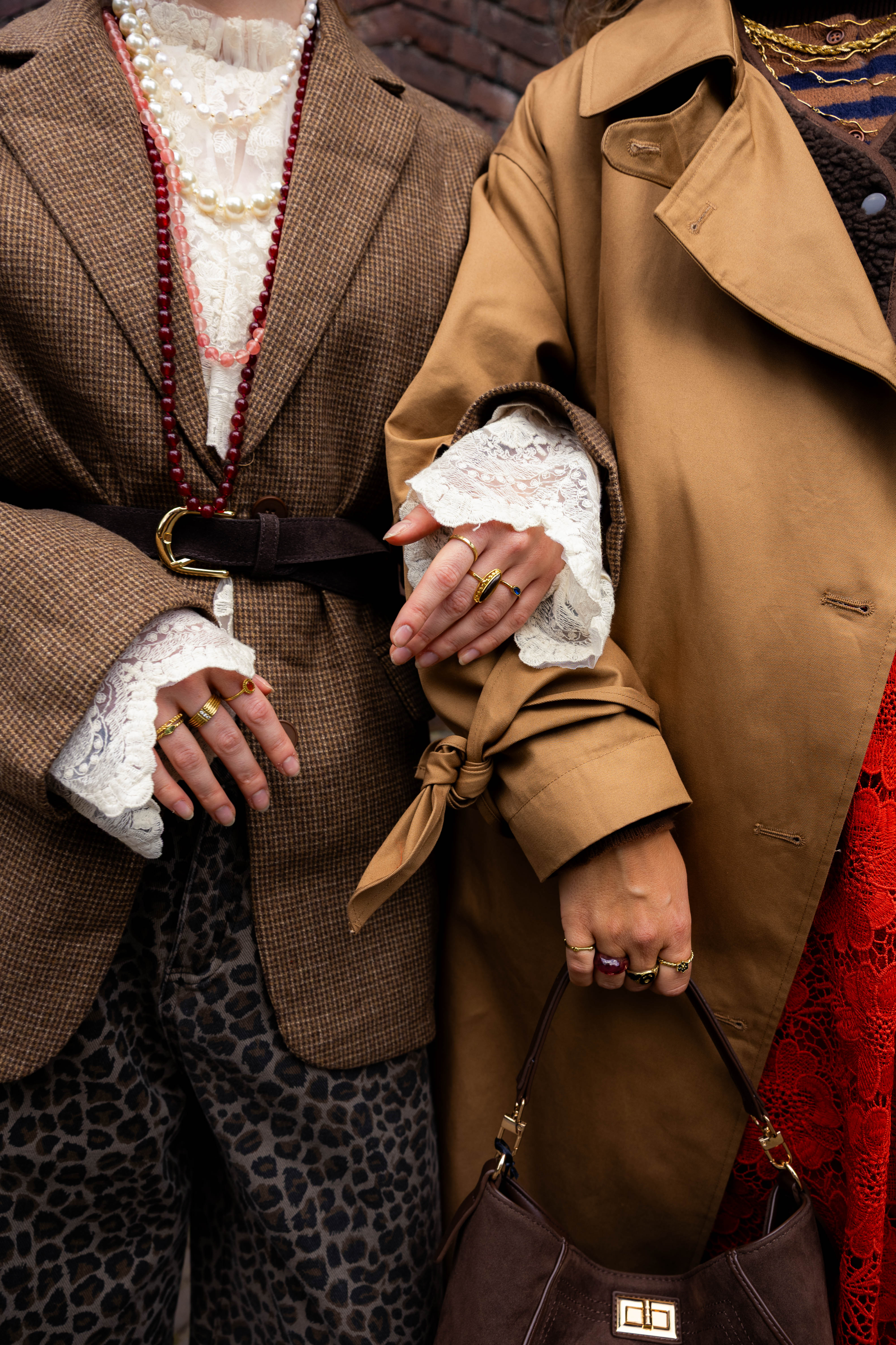 Necklace Big And Tiny Pearls