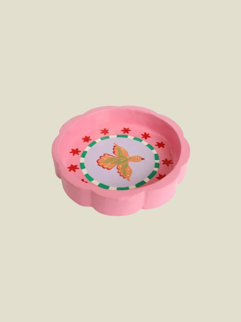 Bowl With Bird
