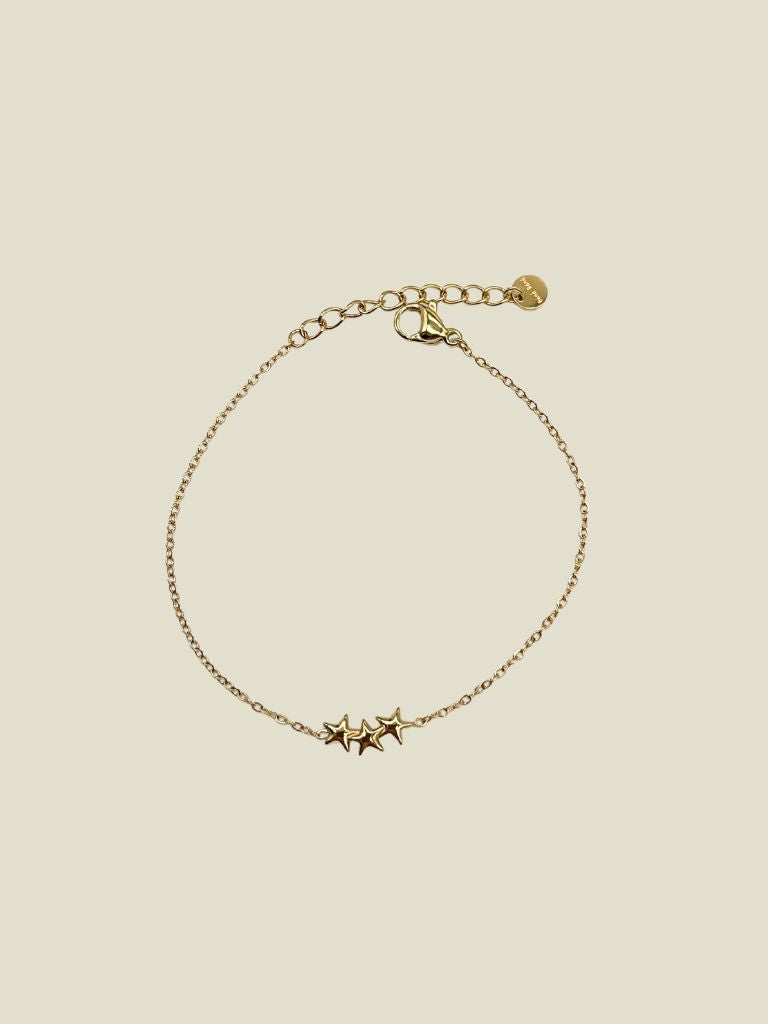 Bracelet Golden Stars Trio