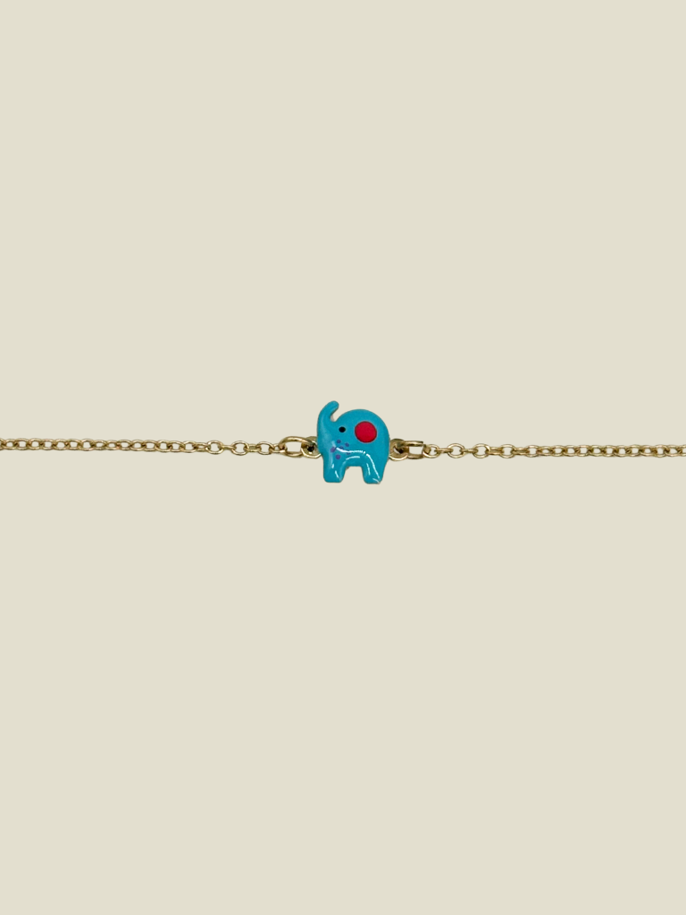 Bracelet Kids Elephant Blue