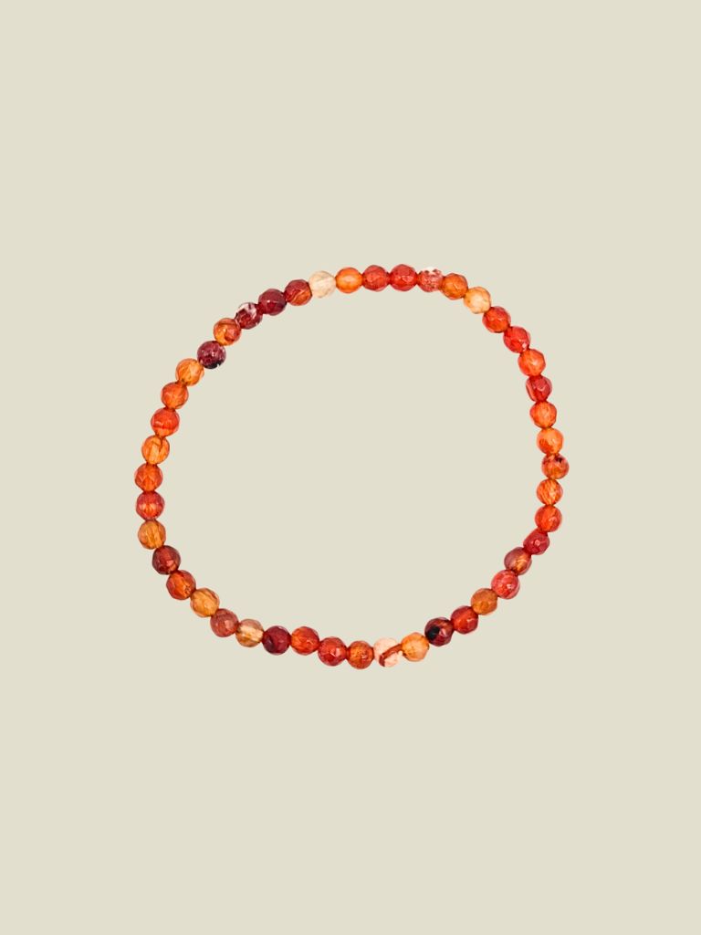 Bracelet Natural Stones Orange