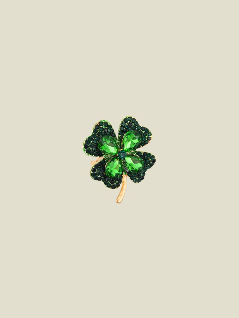 Broche Big Lucky Clover
