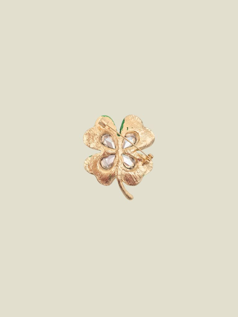 Broche Big Lucky Clover