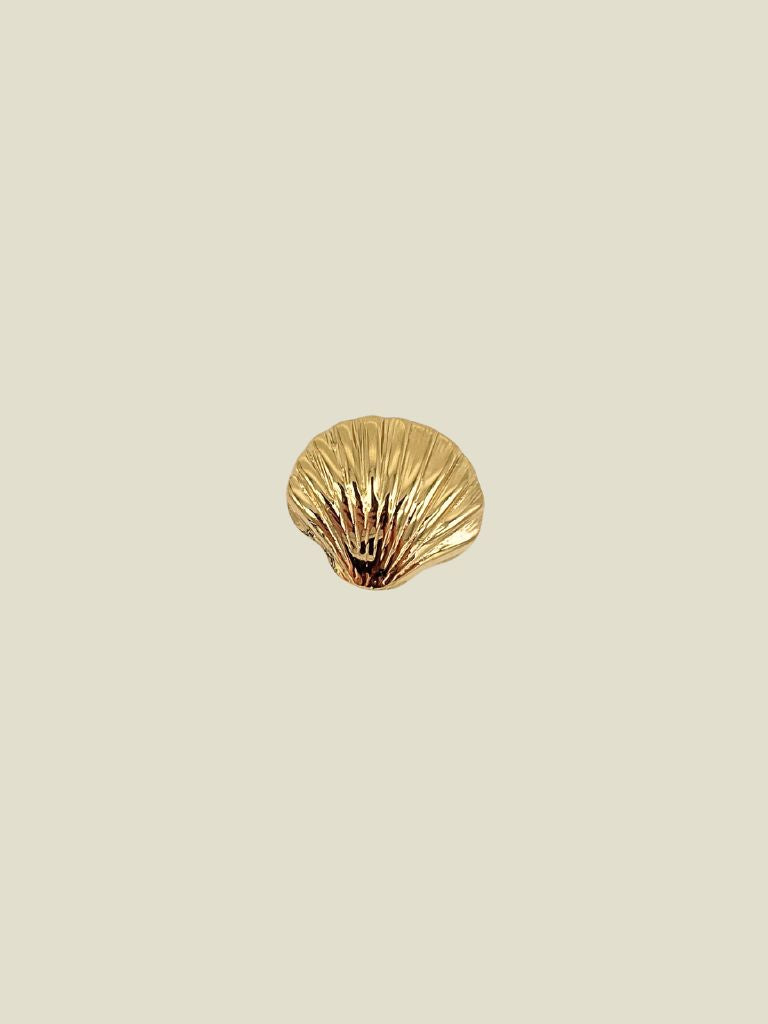 Broche Big Shell Gold