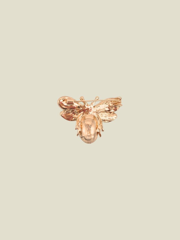 Broche Green Bee Gold