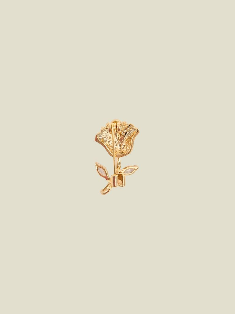Broche Little Flower Gold