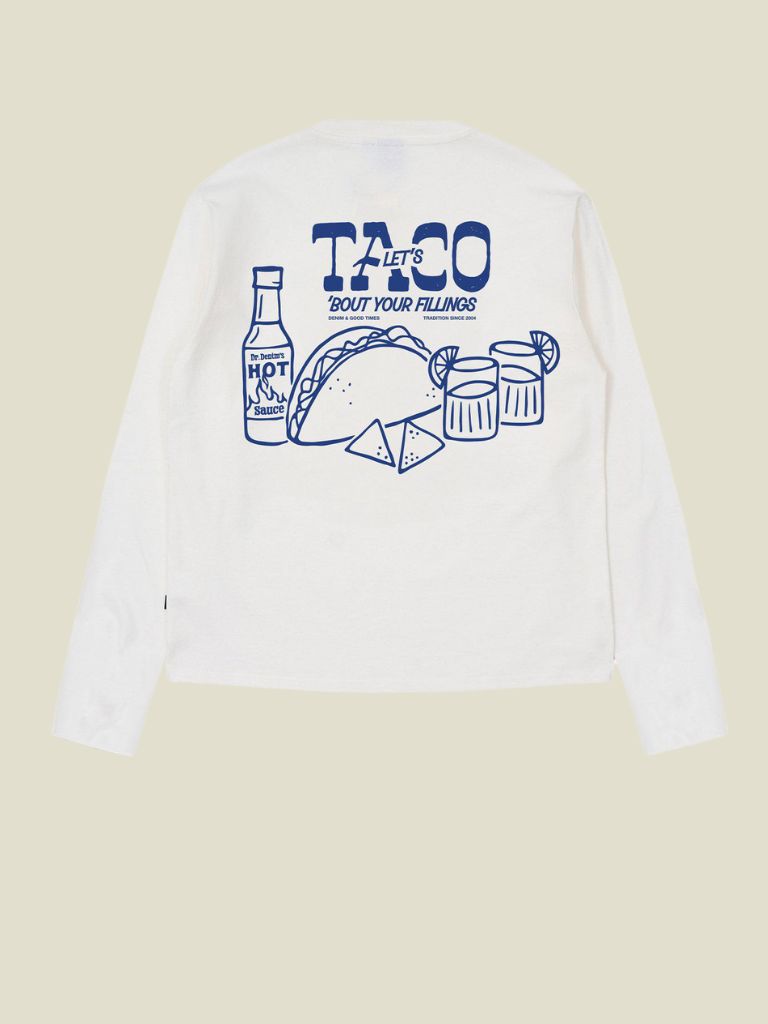 Longsleeve Caiden Offwhite Taco
