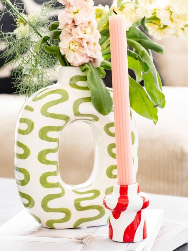 Candle Holder Ramiro Happy Waves