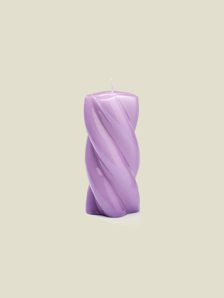 Candle Long Twisted Blunt Lilac