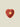 Candleholder Striped Heart