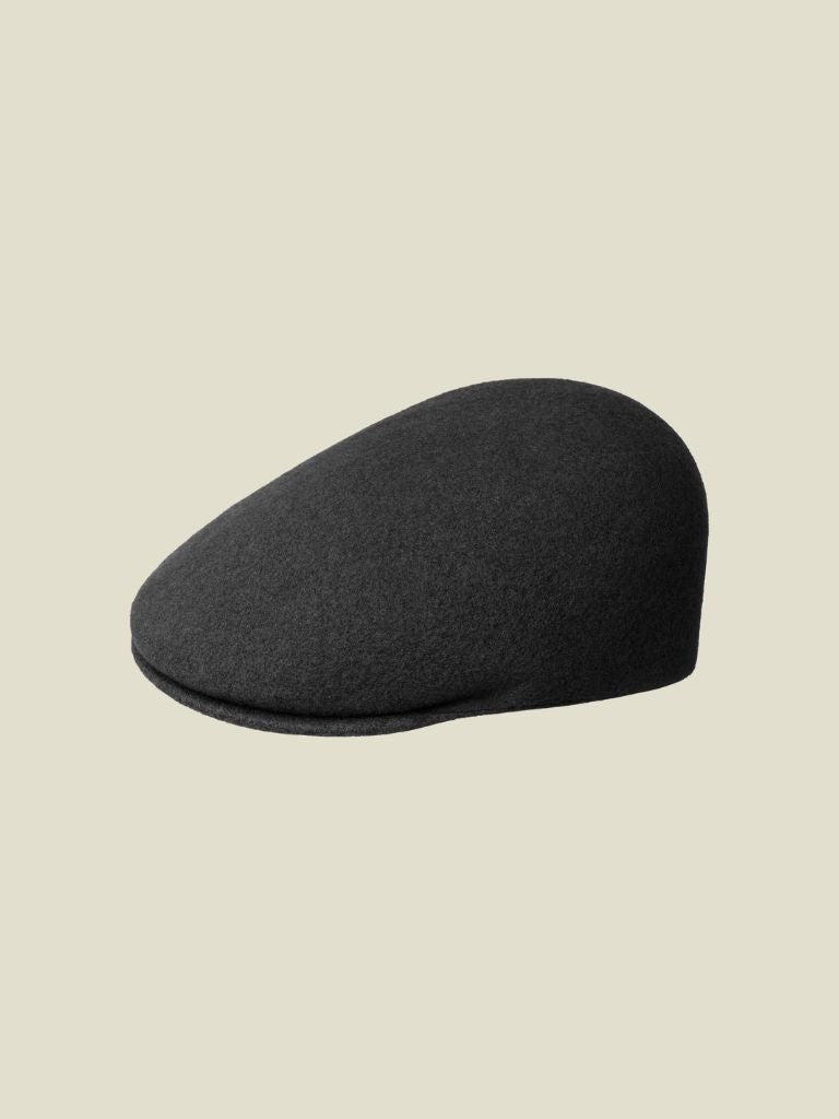 Cap Seamless Wool 507 Black