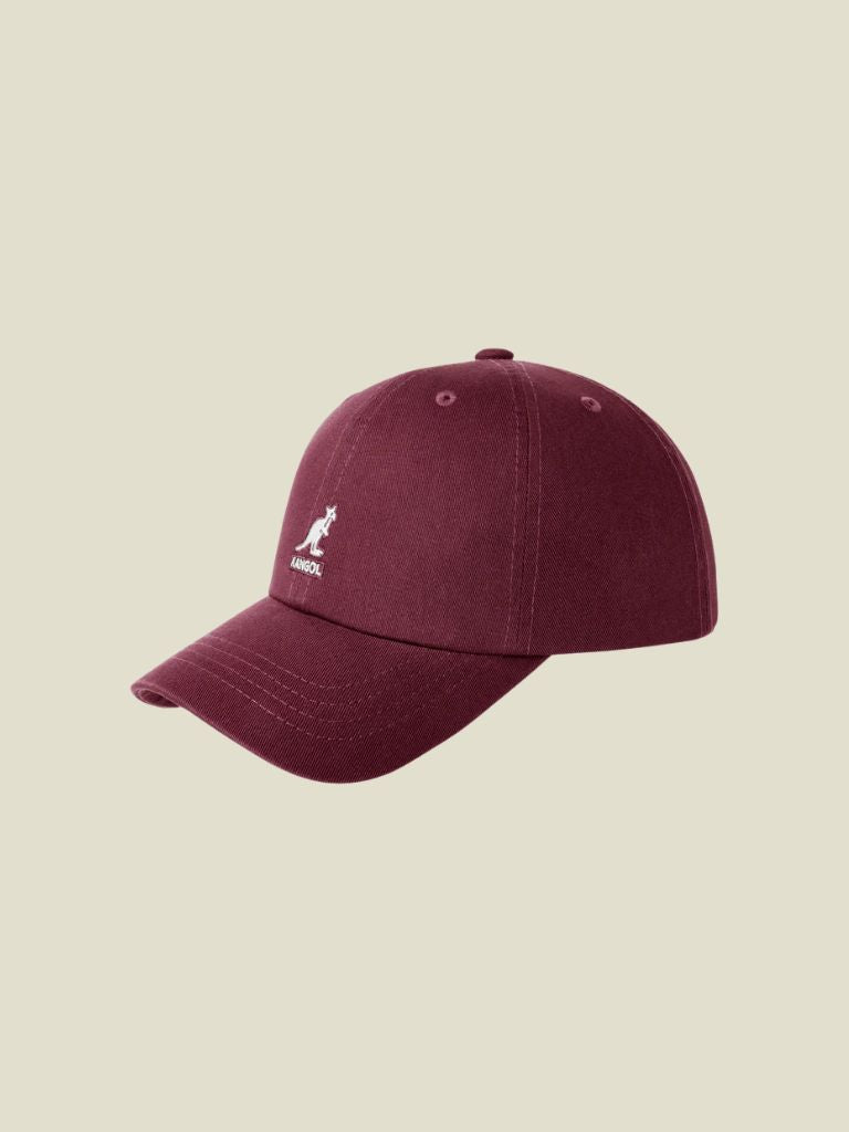 Cap Washed Baseball Cordovan
