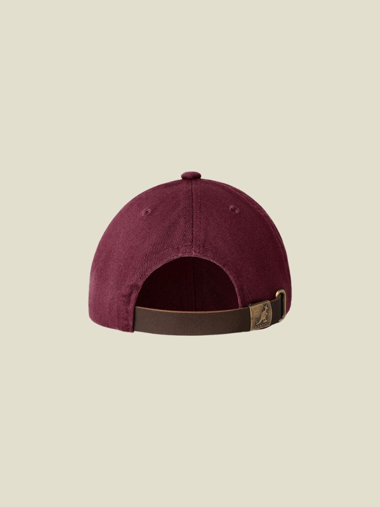 Cap Washed Baseball Cordovan