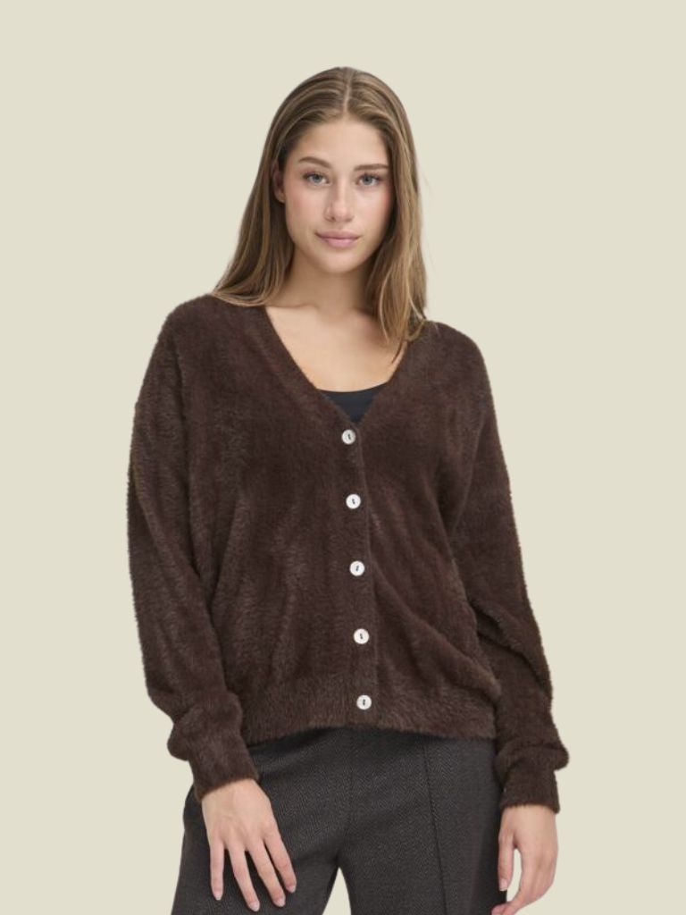 Cardigan Brula Coffee Bean