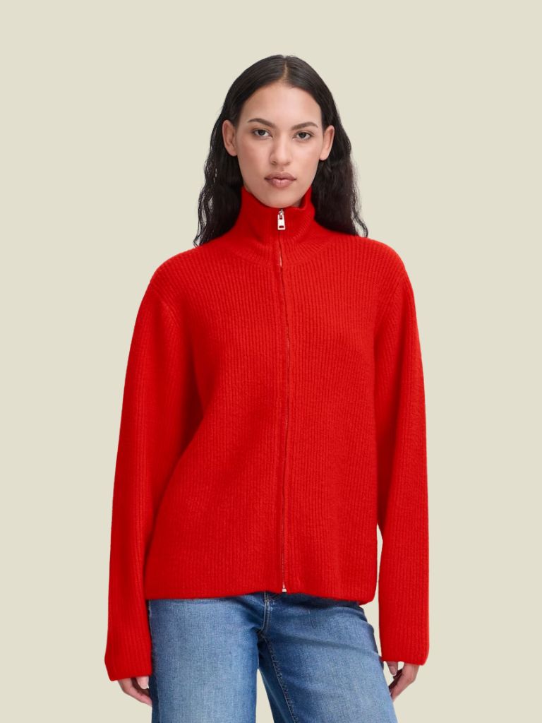 Cardigan Ducie Fiery Red