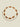 Chain Belt Brown Oval Stones Gold