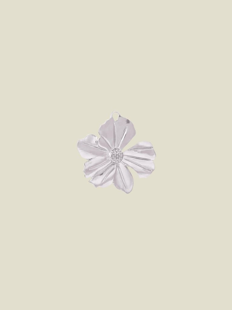 Pendant Flower Daisies Silver