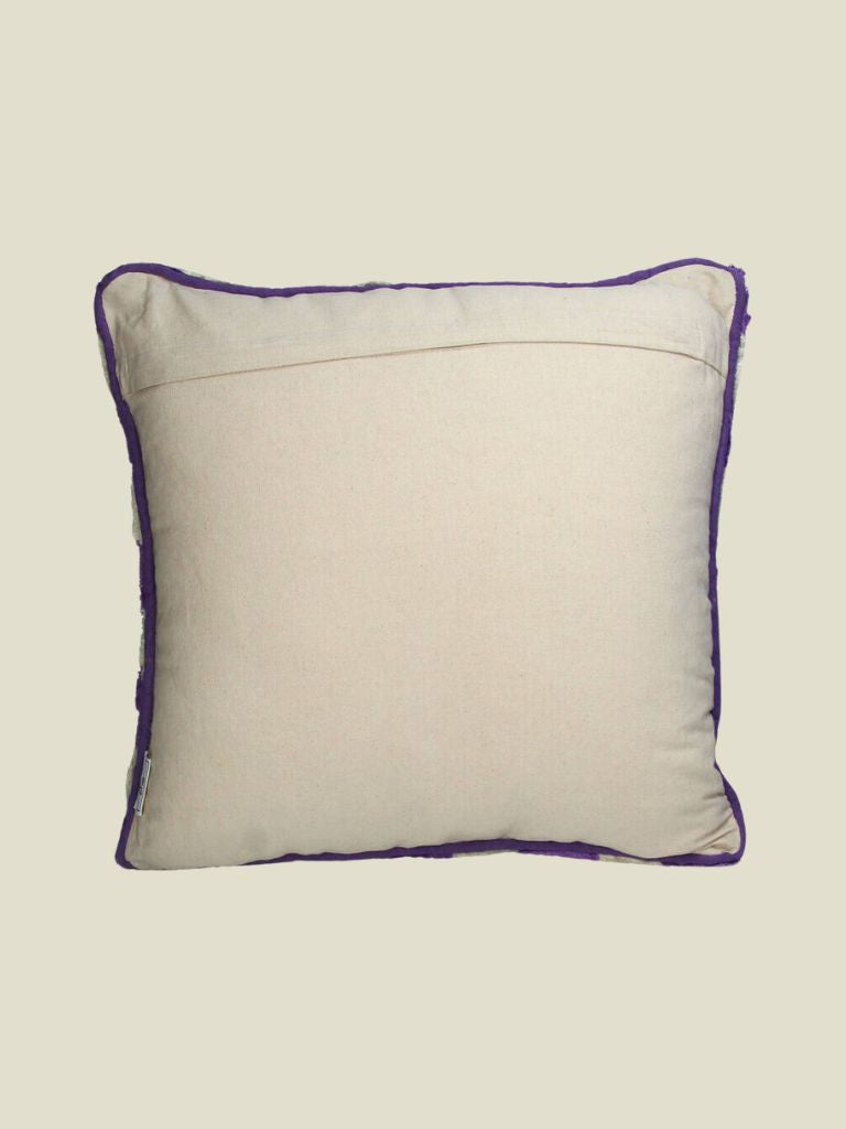 Cushion Checker Lilac