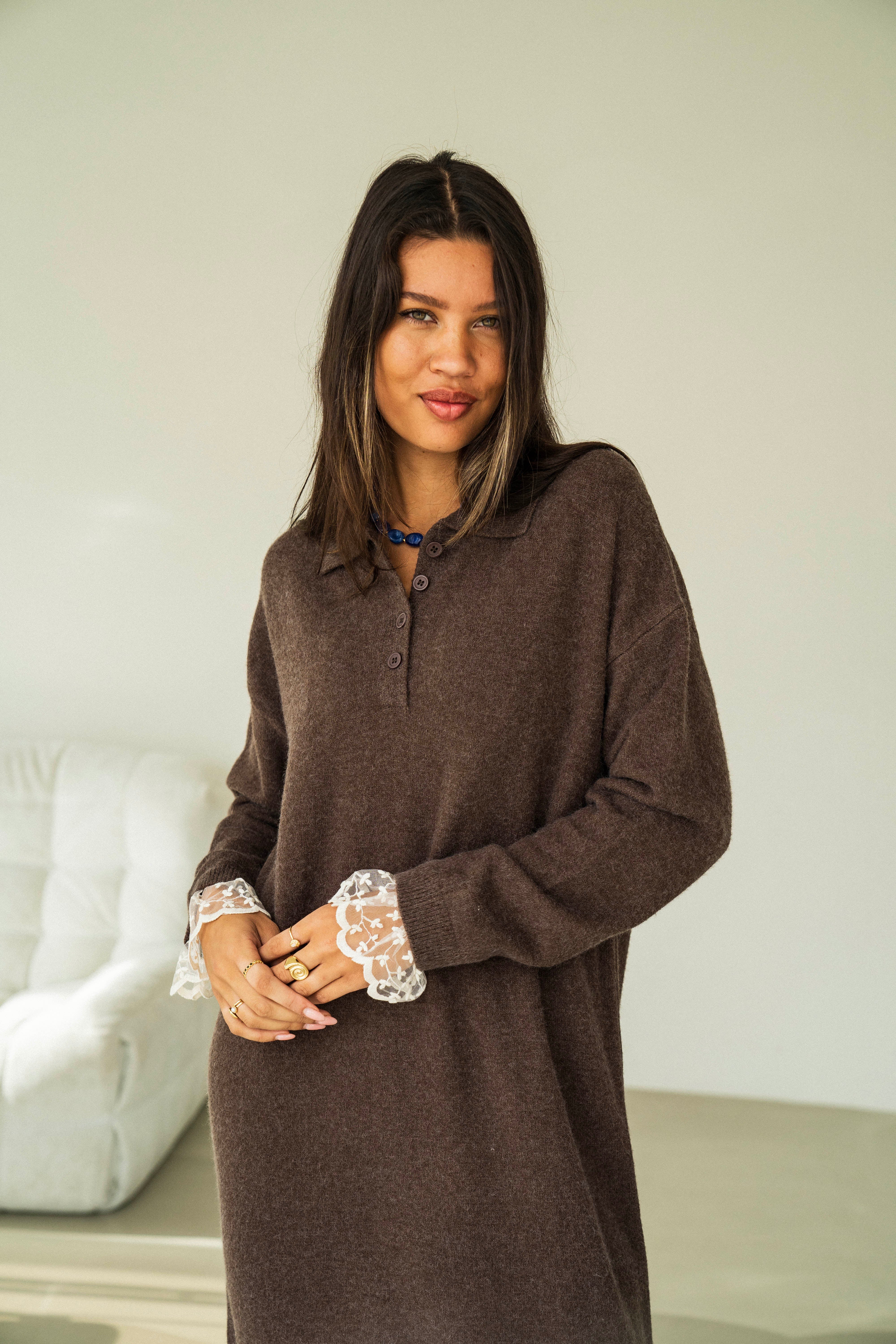 Lace Gloves Short Vintage White