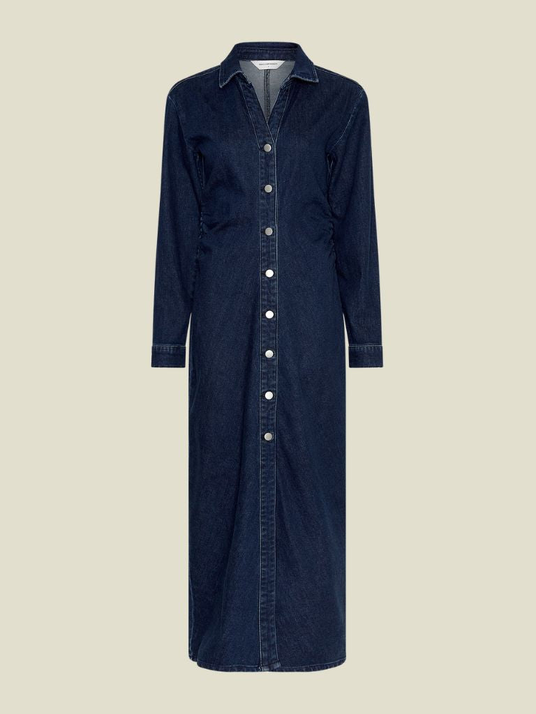 Dress Mow Shirt Dark Blue Wash
