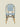 Bistro Chair Rivoli Blue White