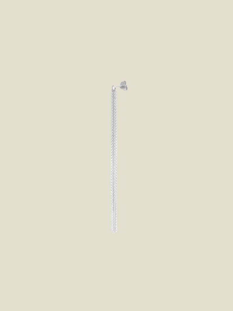 Earring Long Tiny Chain