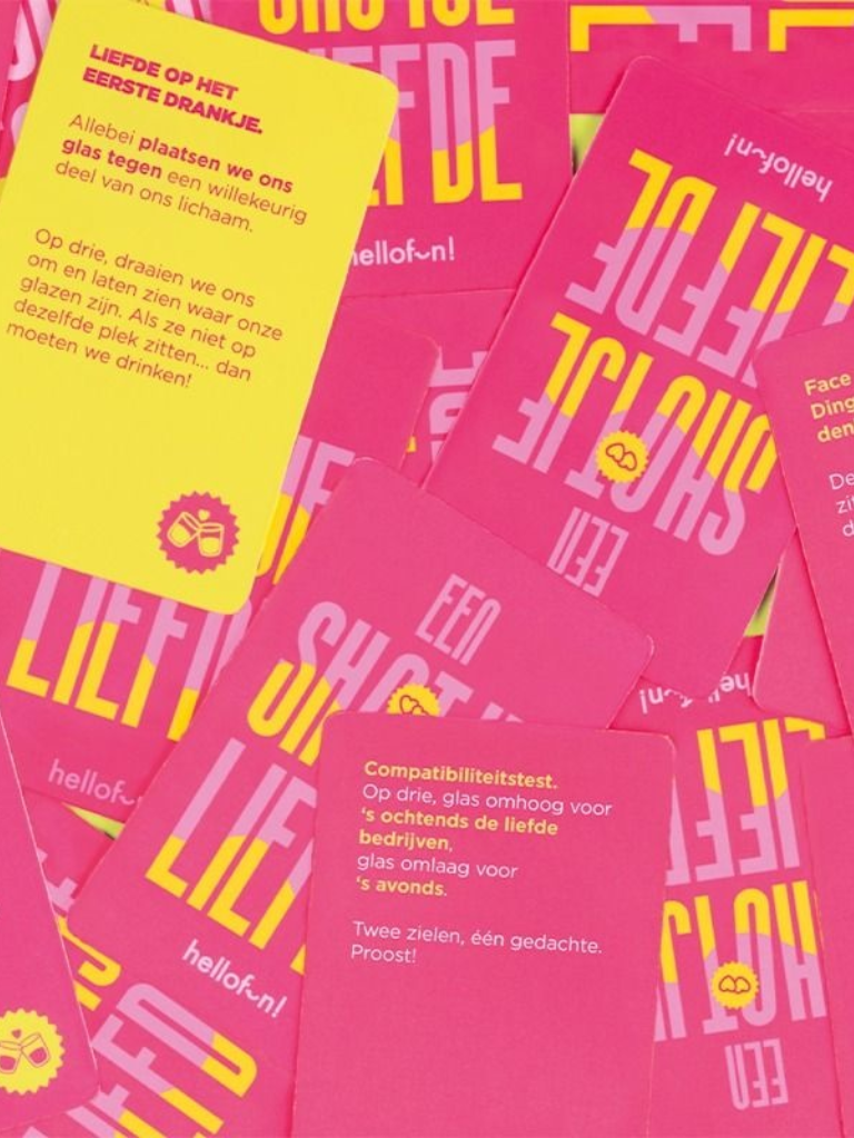 Een Shotje Liefde Kaartspel