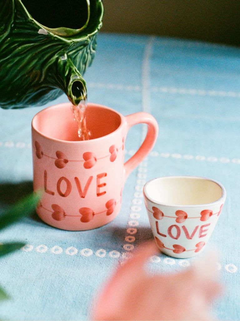 Espresso Cup Oval Love