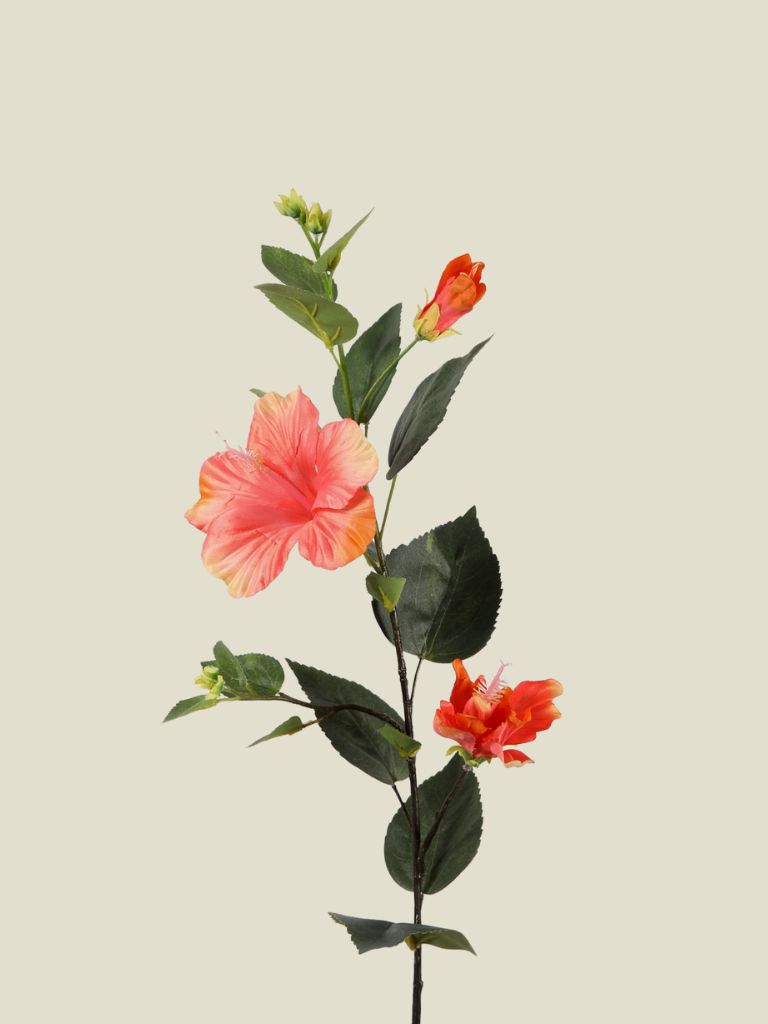 Flower Hibiscus Spray 81 cm