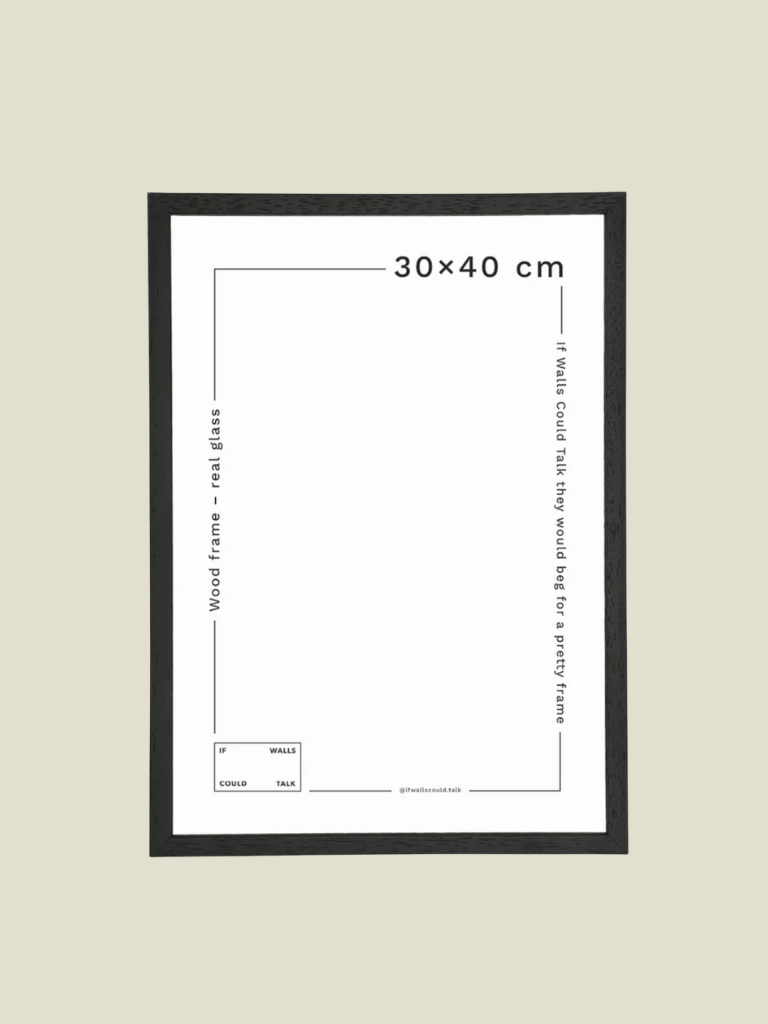 IWCT Photo Frame Black