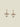 Funky Earrings (Set) Baroque Cross Gold