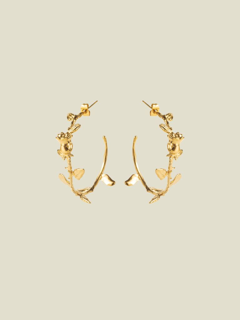 Funky Earrings (Set) Creole Rose Gold