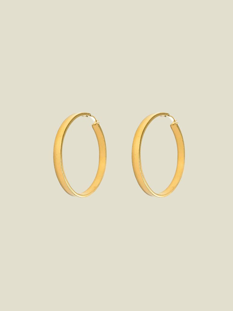Funky Earrings (Set) Eline Hoops Gold