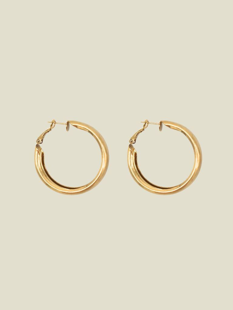 Funky Earrings (Set) Matt Hoops Gold