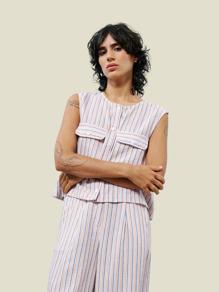 Gilet Nilani Orange