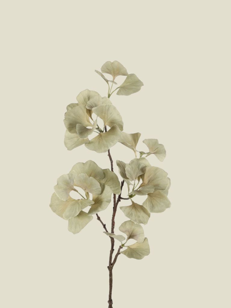 Ginkgo Leaf Spray 77cm