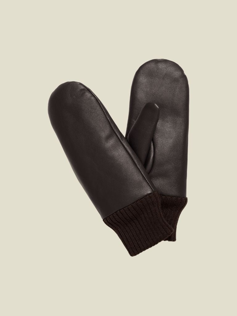 Gloves Nilla Leather Espresso