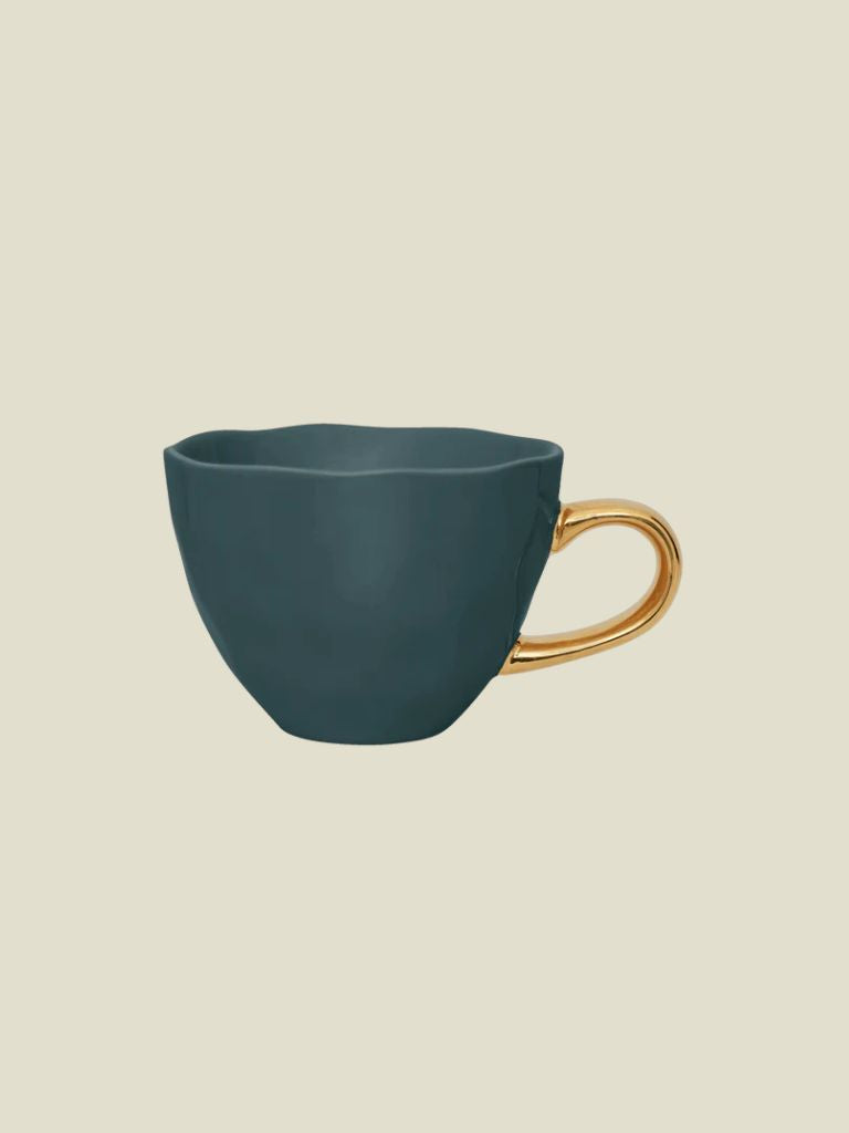 Goodmorning Cup Cappuccino Blue Green