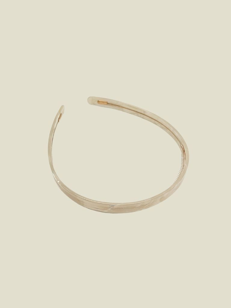 Hair Band Anti Slip White
