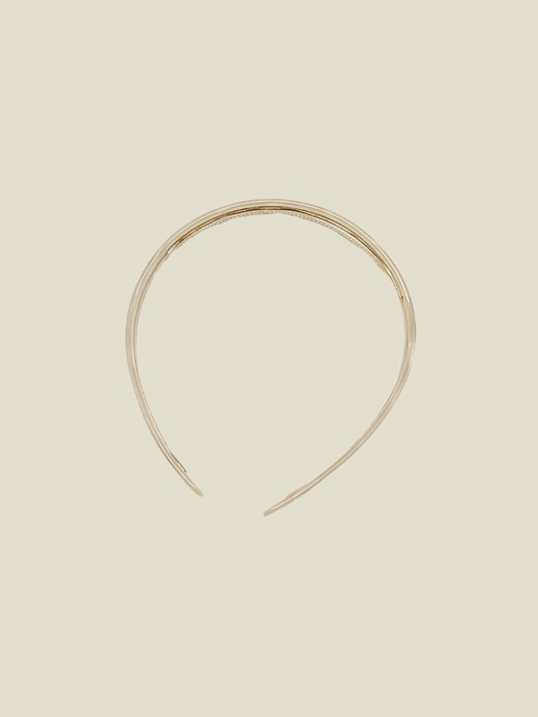 Hair Band Anti Slip White